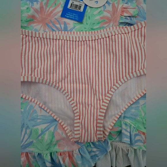 Ruffel Butt's Size 10 girls rashguard 2 piace bathing suite. - Picture 2 of 10